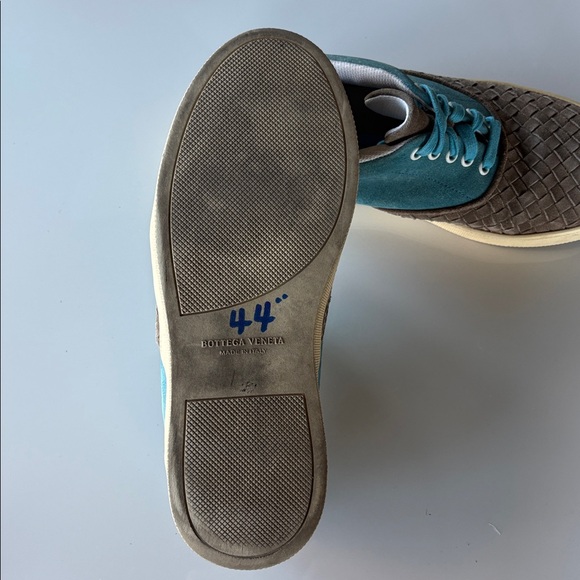 Bottega Veneta Blue and Brown Men's Shoes - Picture 4 of 6